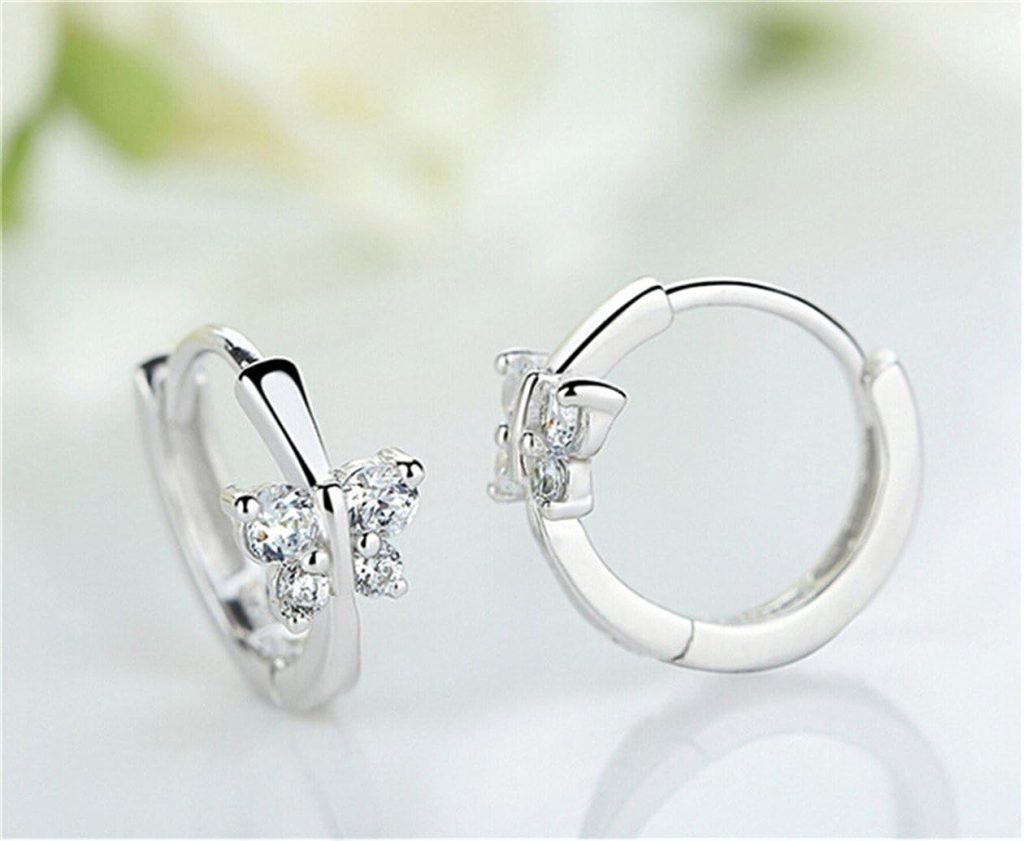 Small Silver Earrings