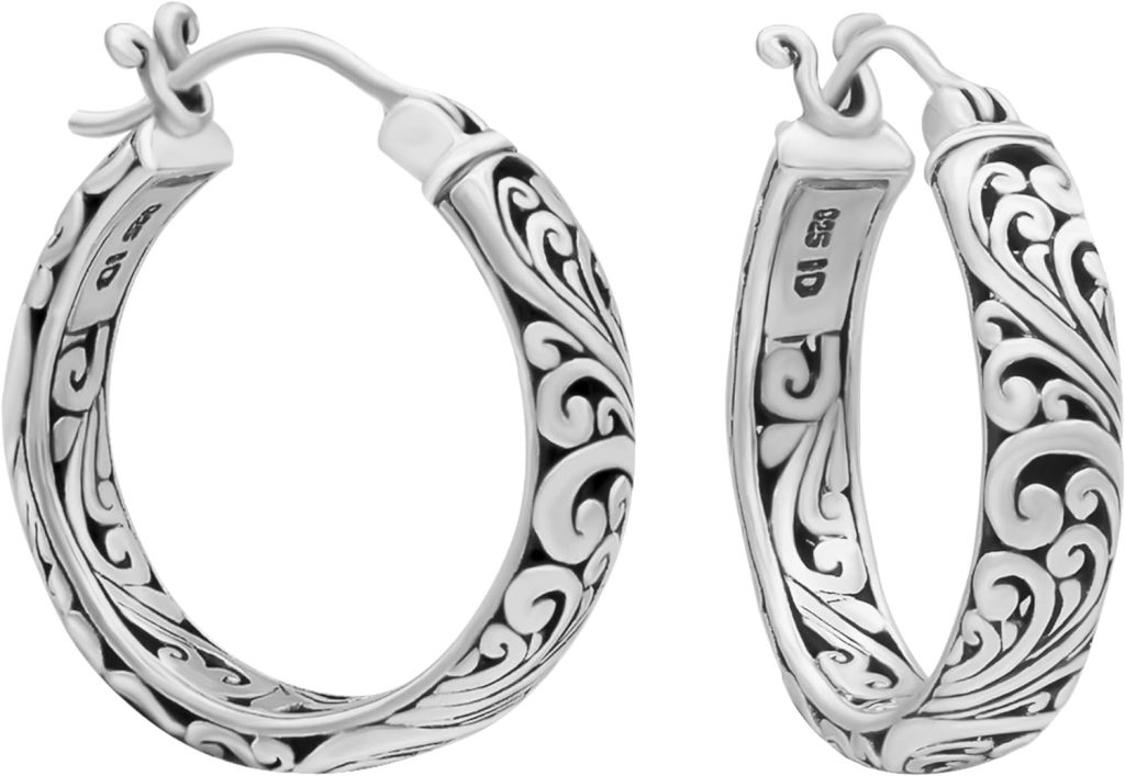 Real Silver Earrings