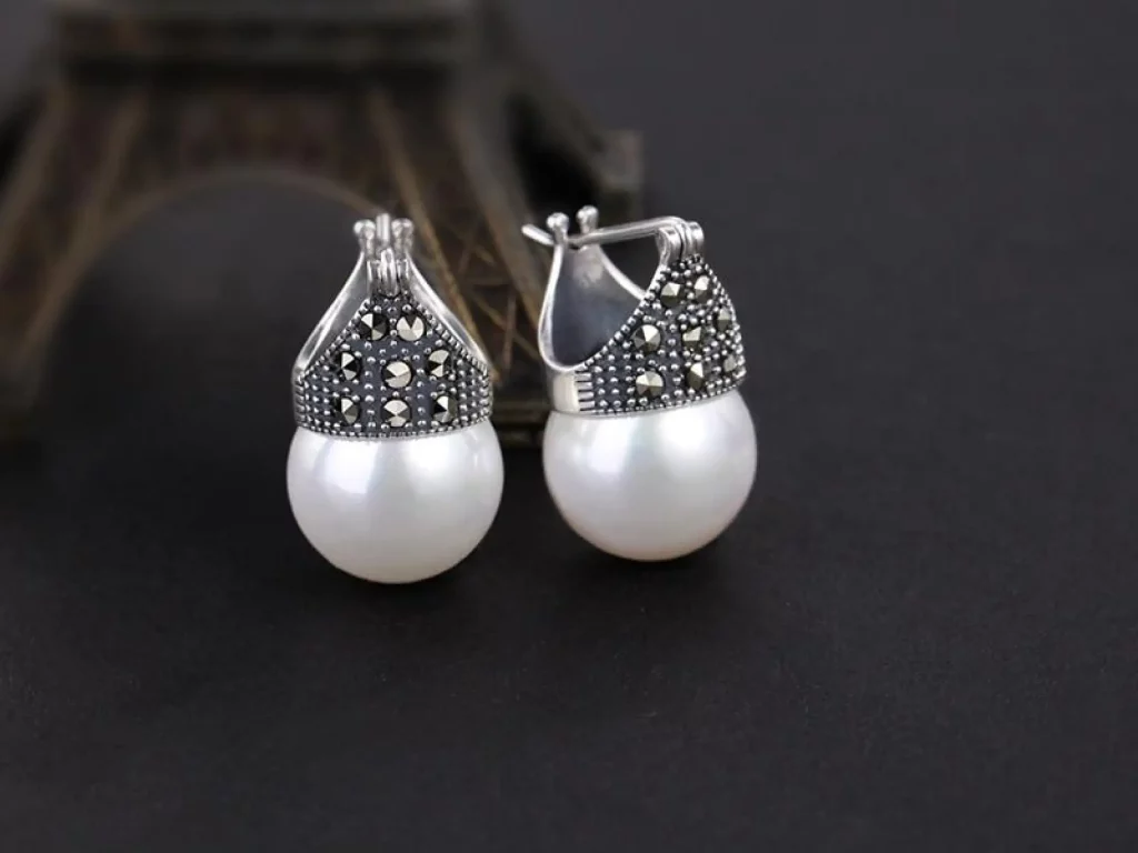Real Silver Earrings