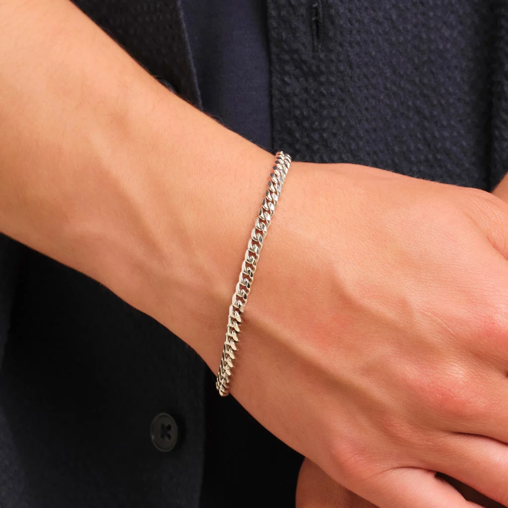 silver bracelet