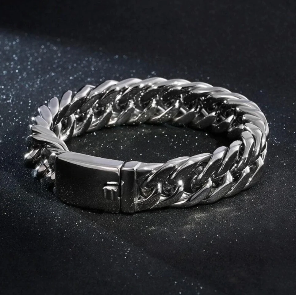 silver bracelet