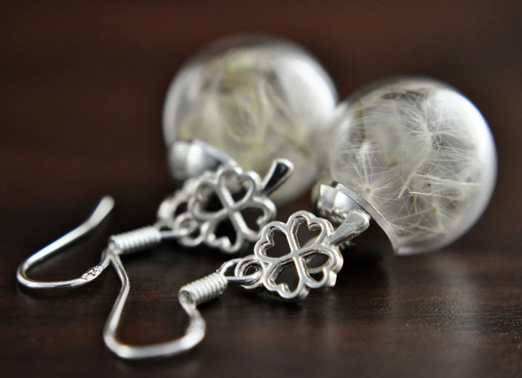 Real Silver Earrings