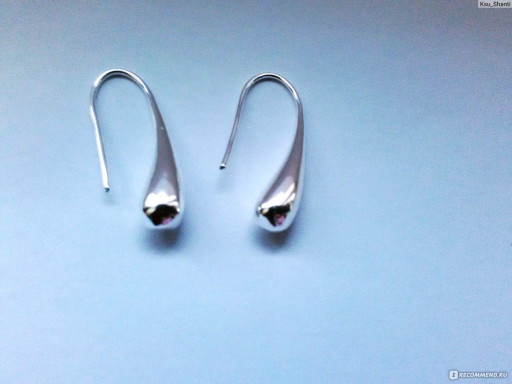 pure silver earrings