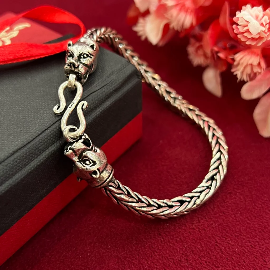 silver bracelet