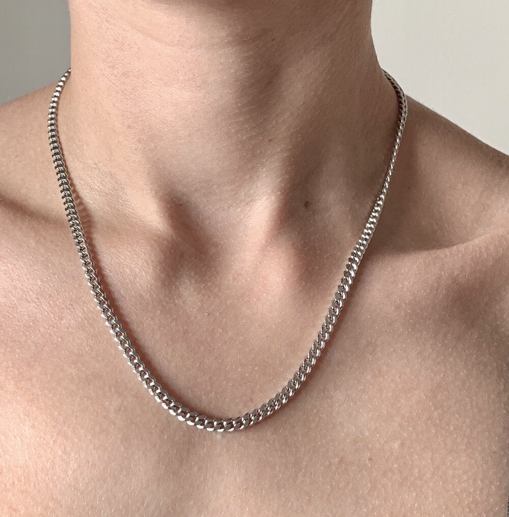 silver cuban link