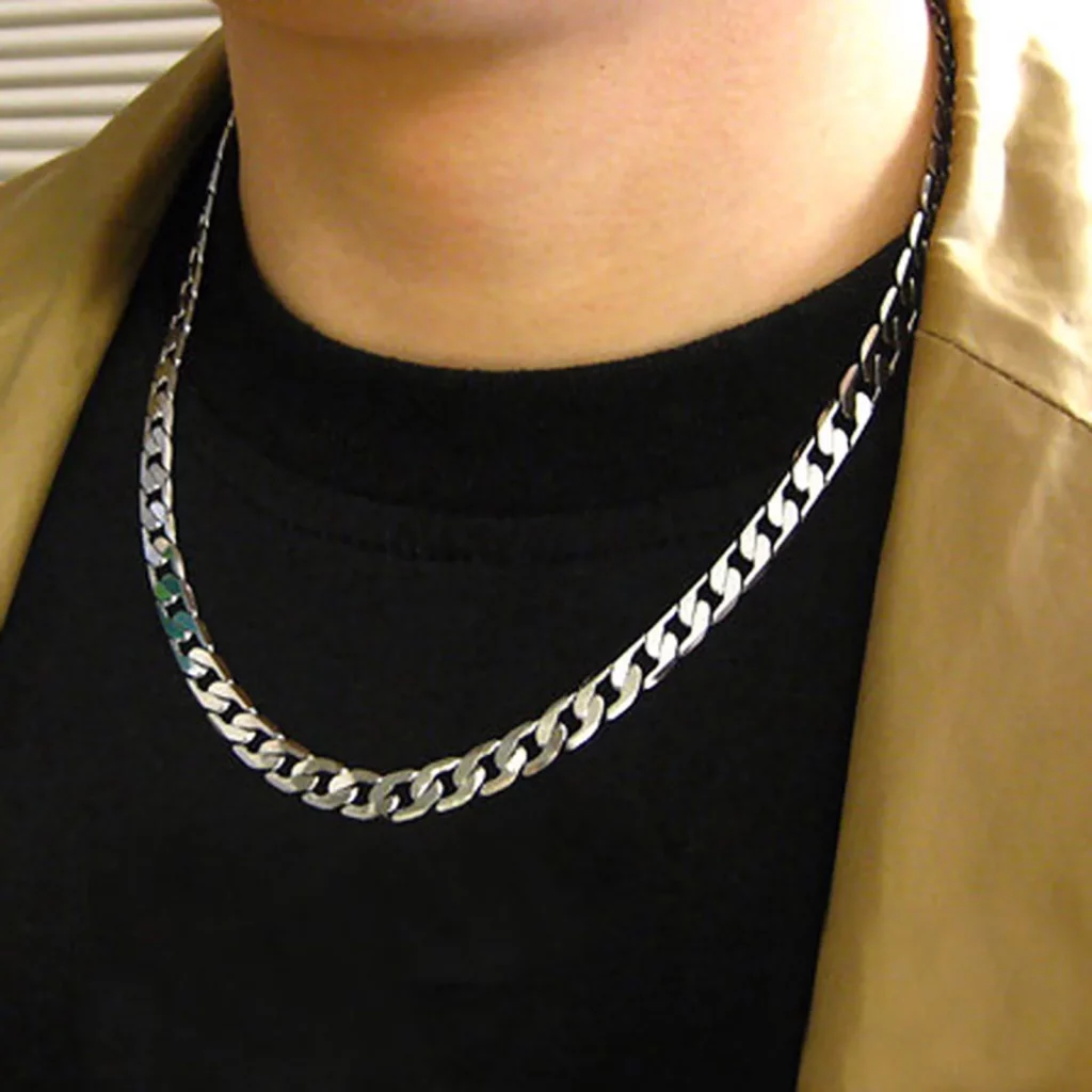 Silver Cuban Chain