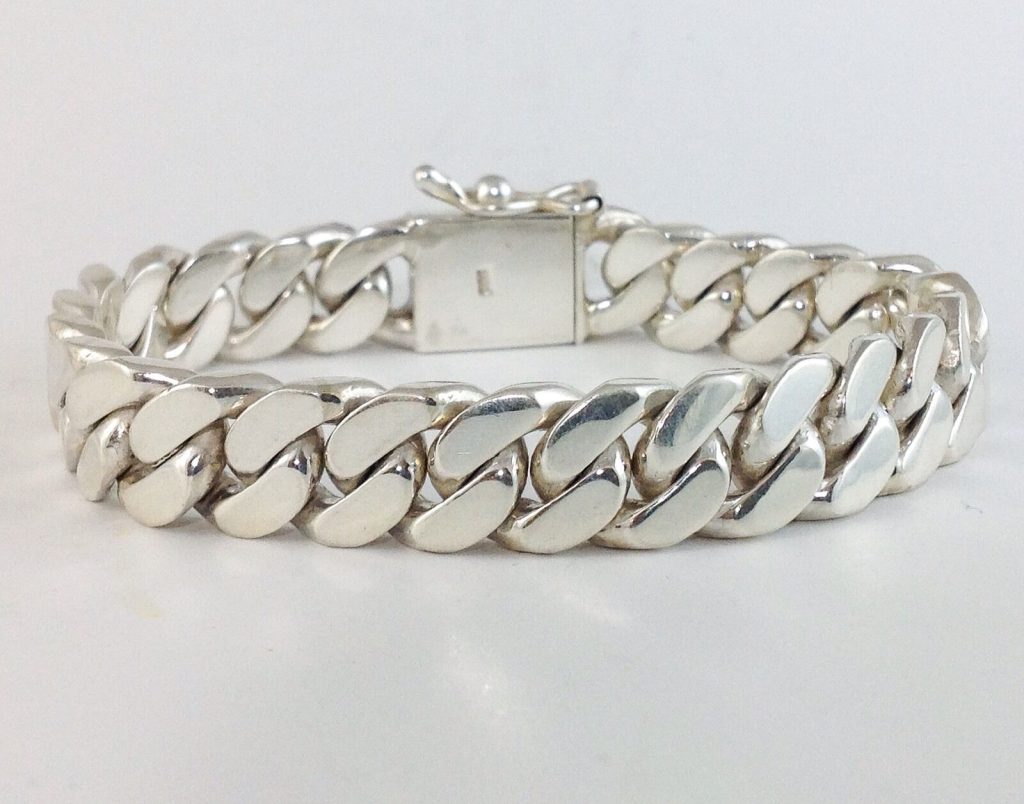 Silver Curb Chain