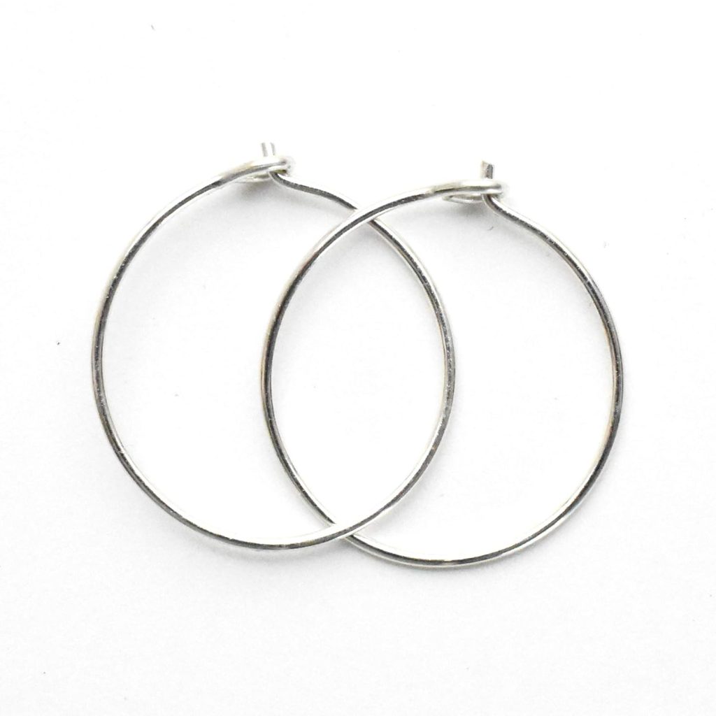Silver Hoop Earrings
