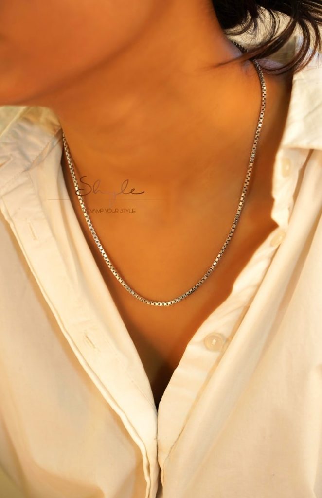 silver chain for women